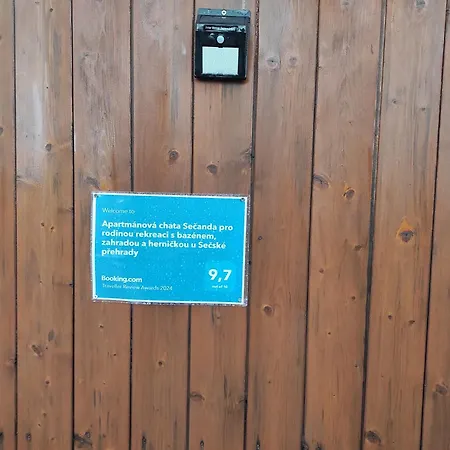 Apartmanova Secanda S Bazenem, U Secske Prehrady * Sec